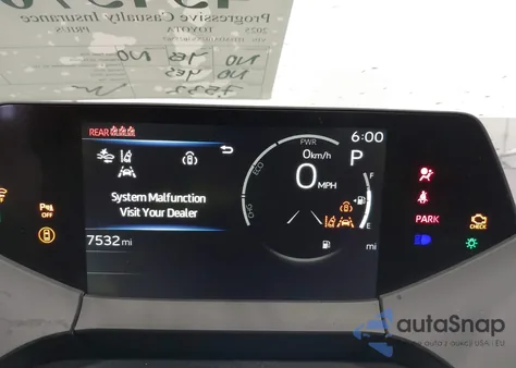 2025 Toyota Prius Nightshade z USA, uszkodzony, nr VIN JTDADABUXS3025567